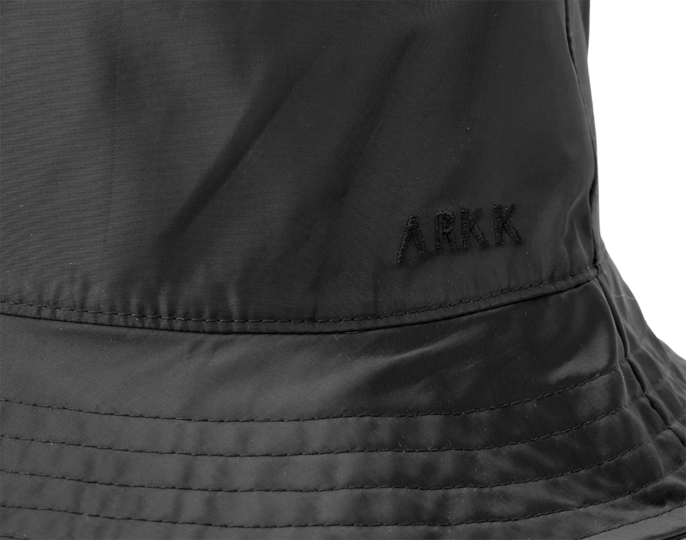 ARKK Accessories ARKK Nylon Bucket Hat | Black Bucket Hat